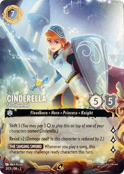 Cinderella - Stouthearted (3) [Promo Cards]