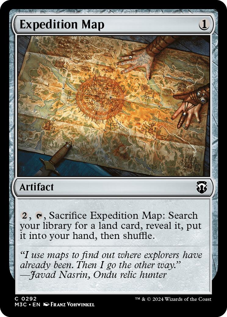 Expedition Map [Modern Horizons 3 Commander]