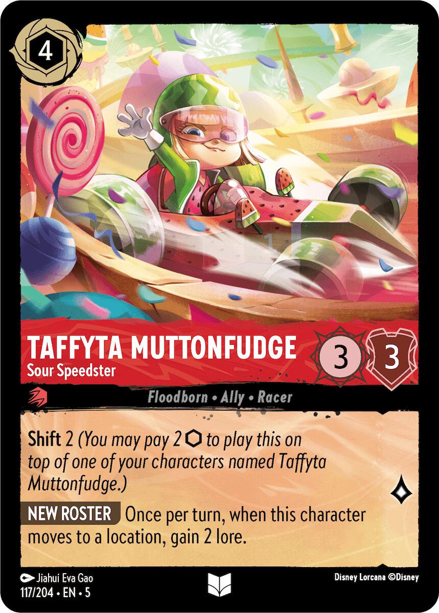 Taffyta Muttonfudge - Sour Speedster (117/204) [Shimmering Skies]