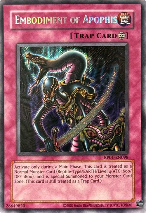 Embodiment of Apophis [RP01-EN098] Secret Rare