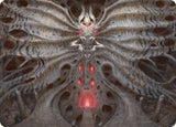 Valgavoth, Terror Eater Art Card [Duskmourn: House of Horror Art Series]