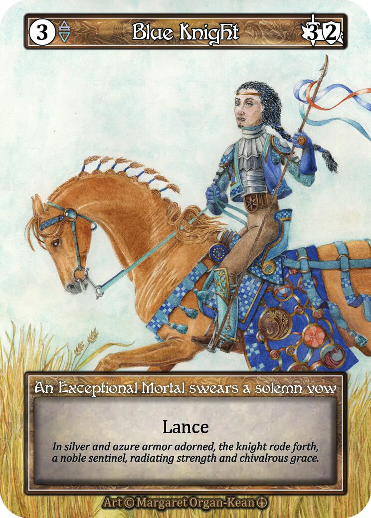 Blue Knight (Foil) [Arthurian Legends]