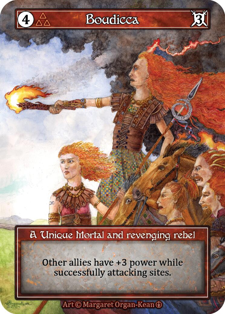 Boudicca (Foil) [Arthurian Legends]