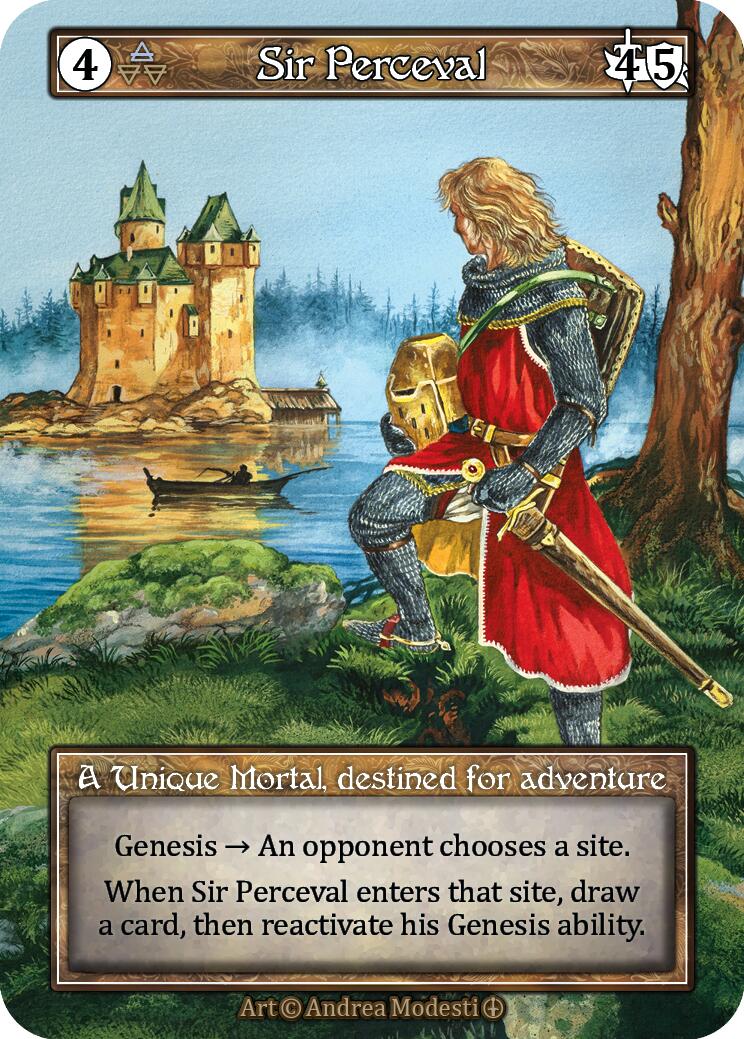 Sir Perceval (Foil) [Arthurian Legends]