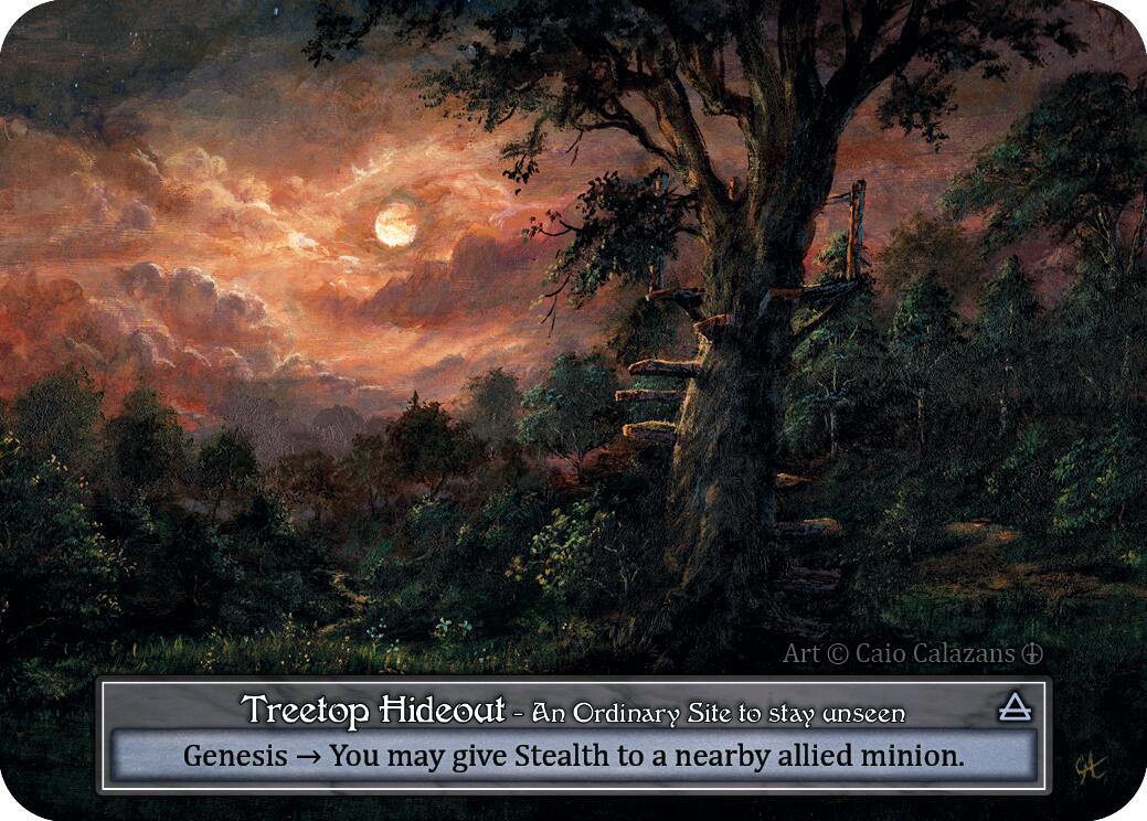 Treetop Hideout (Foil) [Arthurian Legends]