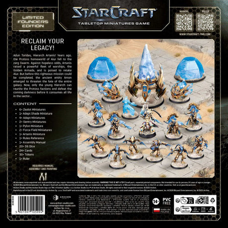 Starcraft Miniatures Game: Protoss Starters Set Founders Edition