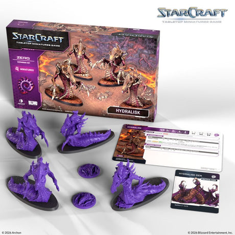Starcraft Miniatures Game: Zerg - Hydralisk - Expansion Set