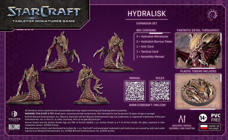 Starcraft Miniatures Game: Zerg - Hydralisk - Expansion Set