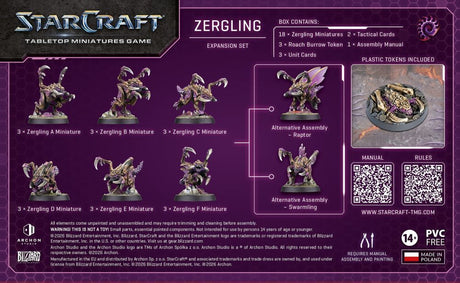 Starcraft Miniatures Game: Zerg - Zergling - Expansion Set