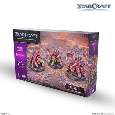 Starcraft Miniatures Game: Zerg - Roach - Expansion Set
