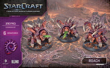 Starcraft Miniatures Game: Zerg - Roach - Expansion Set