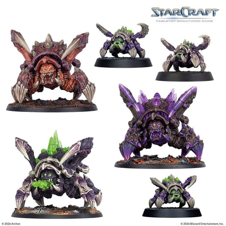 Starcraft Miniatures Game: Zerg - Roach - Expansion Set