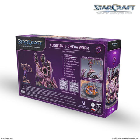 Starcraft Miniatures Game: Zerg - Kerrigan (Primal Kerrigan) - Hero Expansion Set