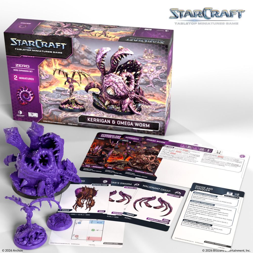 Starcraft Miniatures Game: Zerg - Kerrigan (Primal Kerrigan) - Hero Expansion Set