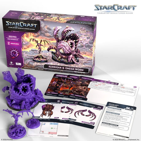 Starcraft Miniatures Game: Zerg - Kerrigan (Primal Kerrigan) - Hero Expansion Set