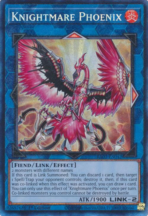 Knightmare Phoenix (CR) [RA03-EN042] Prismatic Collector's Rare