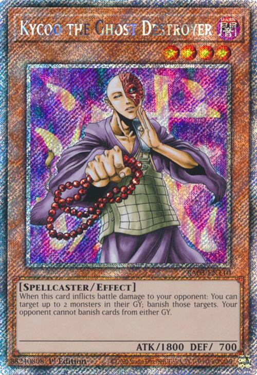 Kycoo the Ghost Destroyer (Platinum Secret Rare) [RA03-EN110] Platinum Secret Rare