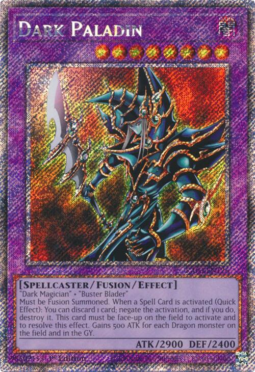 Dark Paladin (Platinum Secret Rare) [RA03-EN126] Platinum Secret Rare