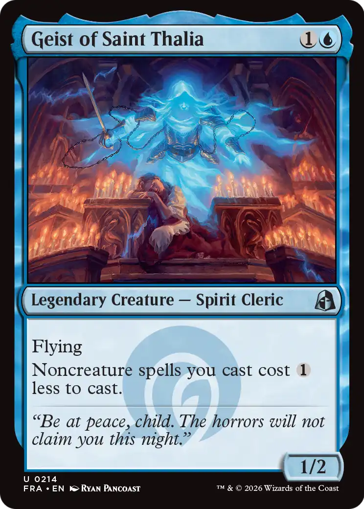 Geist of Saint Thalia [Reality Fracture]