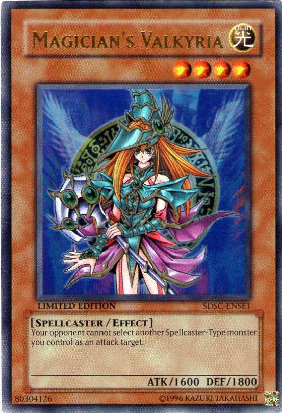 Magician's Valkyria [SDSC-ENSE1] Ultra Rare