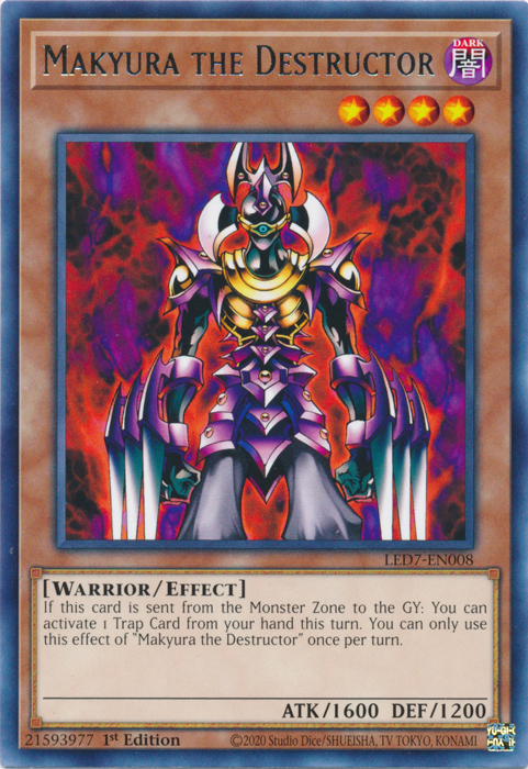 Makyura the Destructor [LED7-EN008] Rare