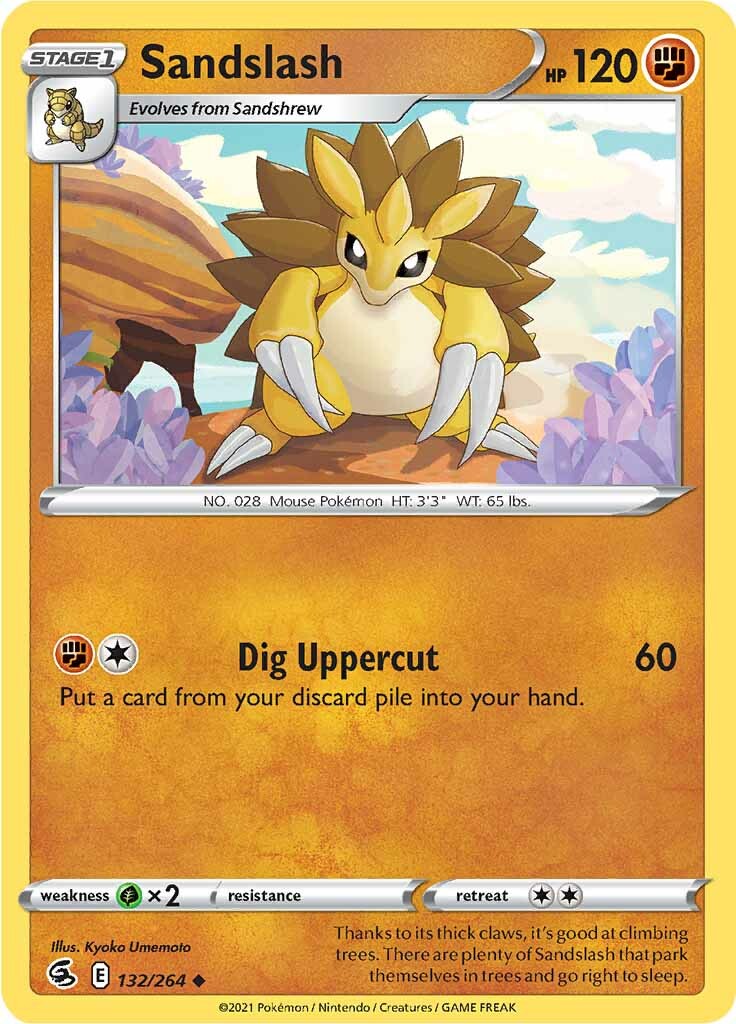 Sandslash (132/264) [Sword & Shield: Fusion Strike]