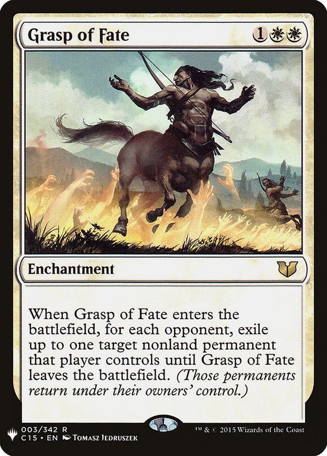 Grasp of Fate [The List]