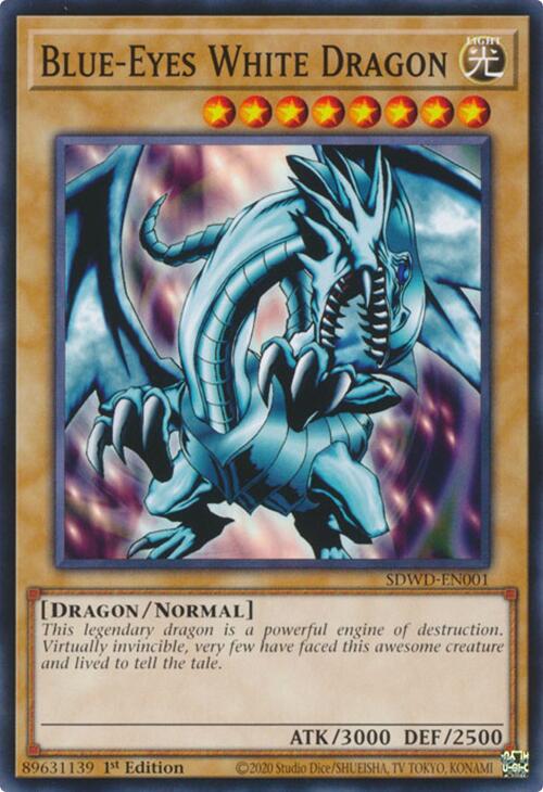 Blue-Eyes White Dragon [SDWD-EN001] Common