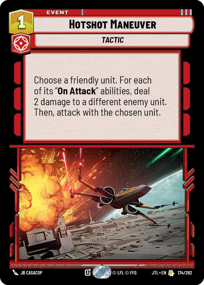 Hotshot Maneuver (174/262) (174/262) [Jump to Lightspeed]