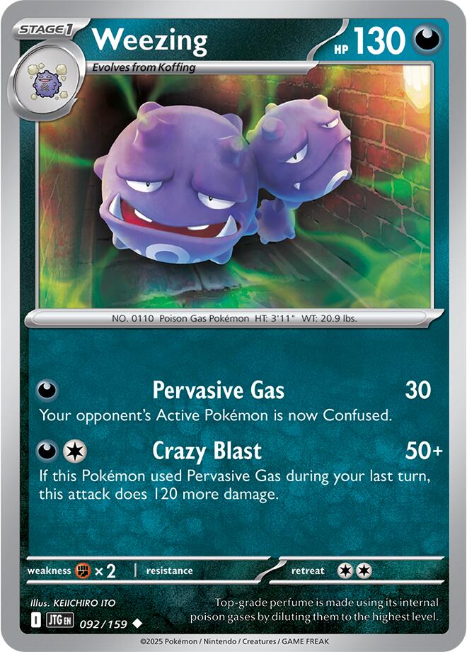 Weezing (092/159) [Scarlet & Violet: Journey Together]