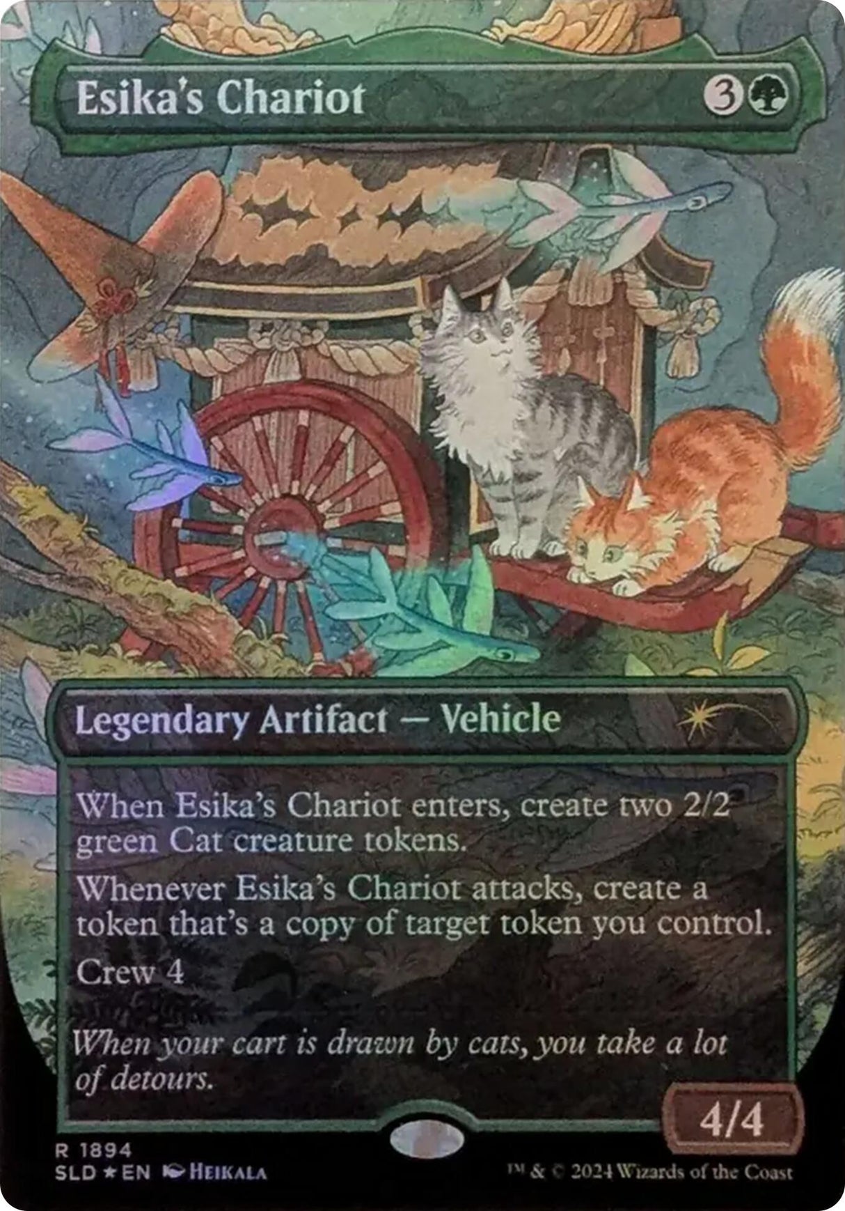 Esika's Chariot (Rainbow Foil) [Secret Lair Drop Series]