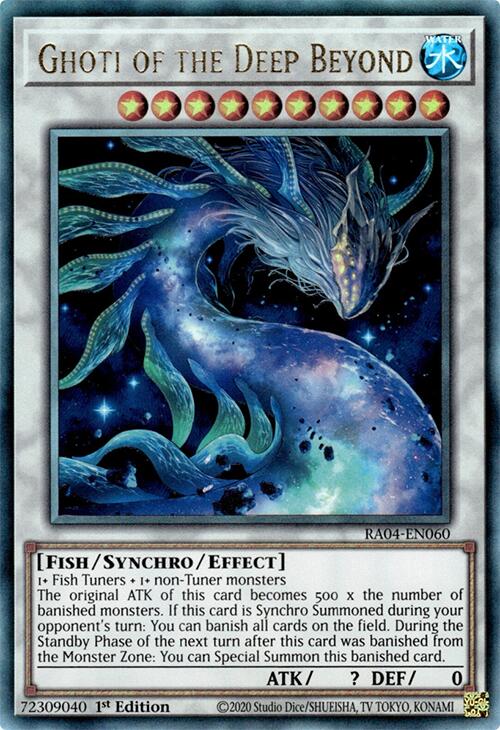 Ghoti of the Deep Beyond [RA04-EN060] Prismatic Ultimate Rare