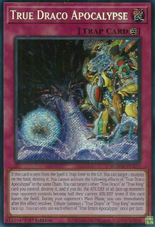 True Draco Apocalypse [BLMM-EN177] Secret Rare