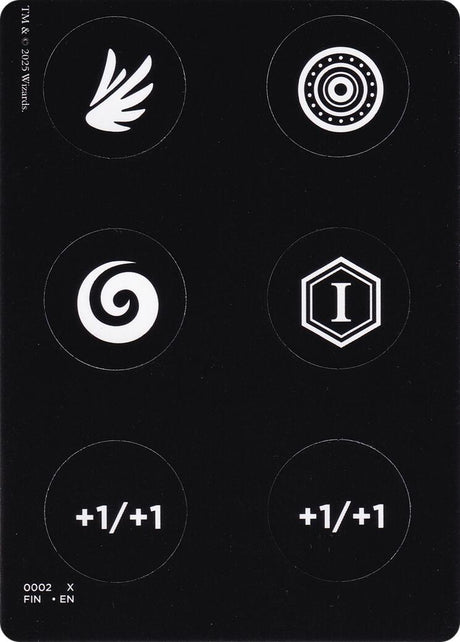 Punch Card Token (0001 // 0002) [FINAL FANTASY Tokens]