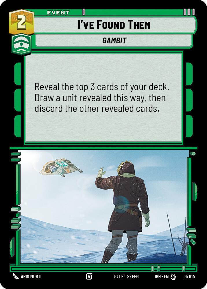 I've Found Them (9/104) (9/104) [Intro Battle: Hoth]