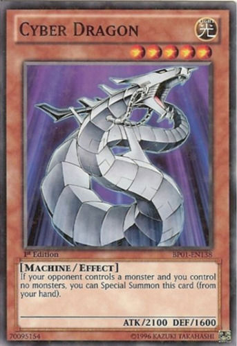 Cyber Dragon [BP01-EN138] Starfoil Rare