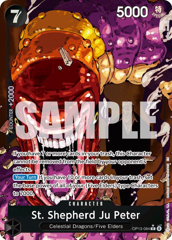 St. Shepherd Ju Peter (Alternate Art) [Carrying On His Will]