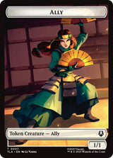 Ally (0007) // Clue (0018) Double-Sided Token [Avatar: The Last Airbender Tokens]