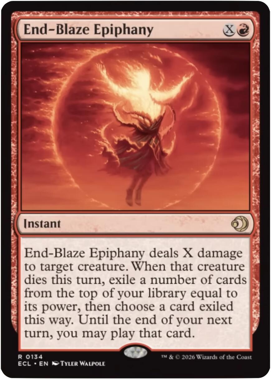 End-Blaze Epiphany [Lorwyn Eclipsed]