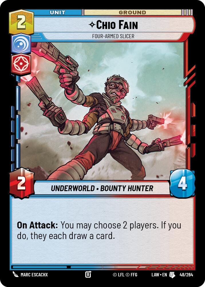 Chio Fain - Four-Armed Slicer (48/264) (48/264) [A Lawless Time]