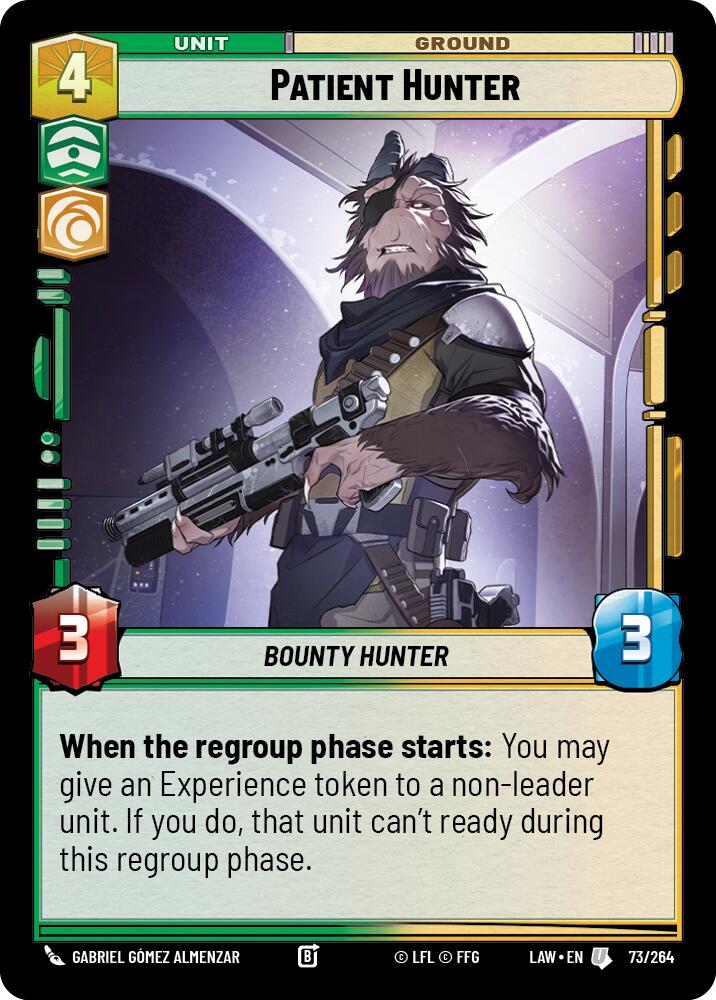 Patient Hunter (73/264) (73/264) [A Lawless Time]