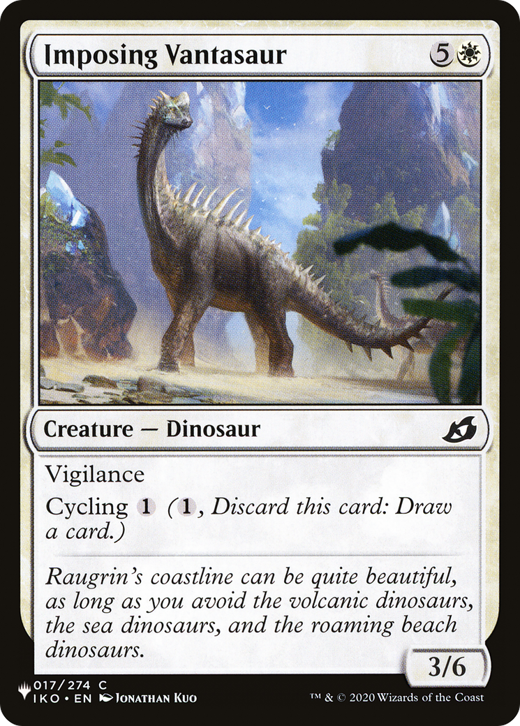 Imposing Vantasaur [The List Reprints]