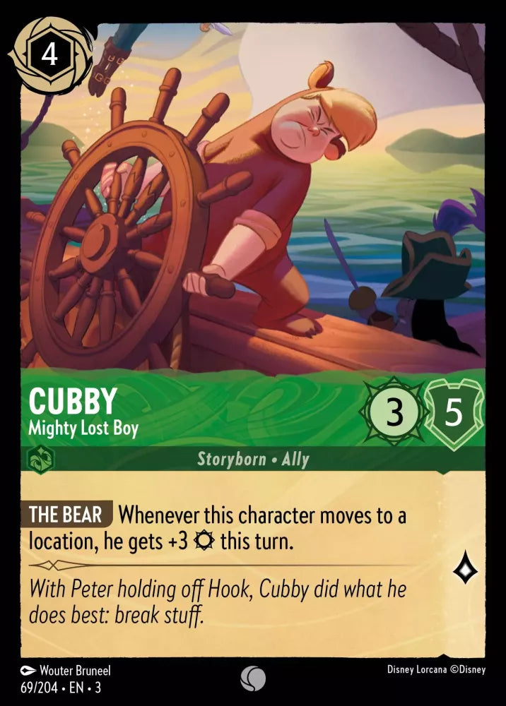 Cubby - Mighty Lost Boy (69/204) -  Into the Inklands (Cold Foil)
