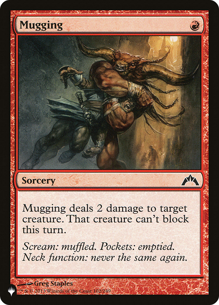 Mugging [The List]