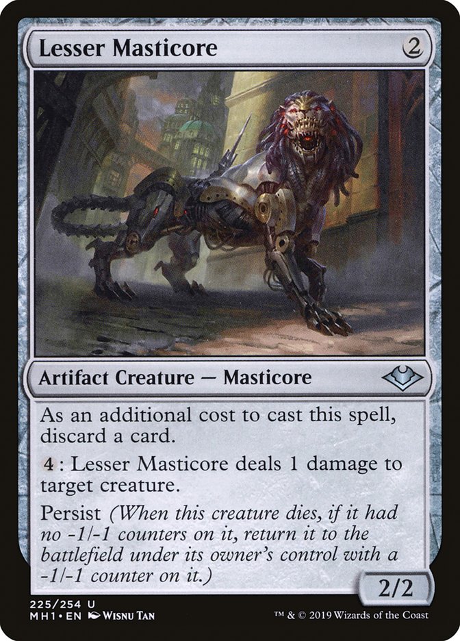 Lesser Masticore [Modern Horizons]