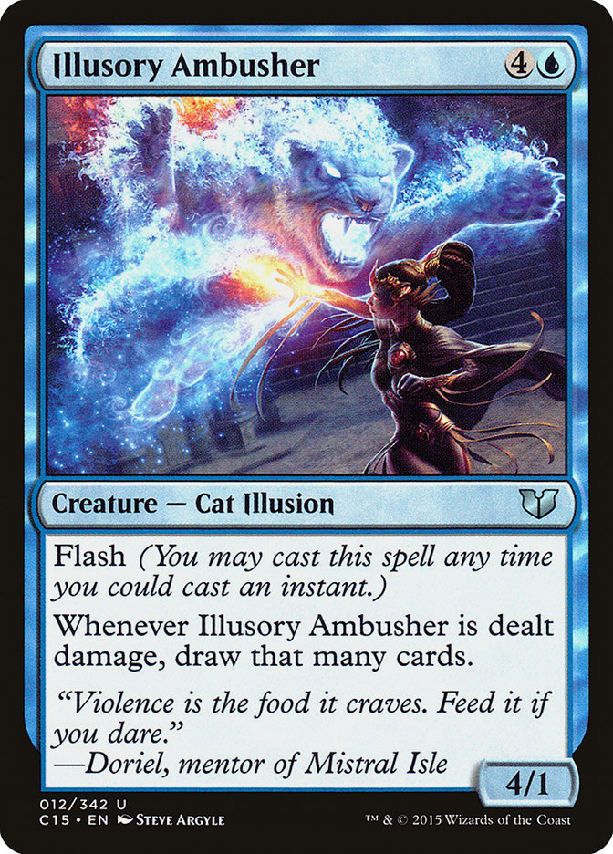 Illusory Ambusher [Commander 2015]