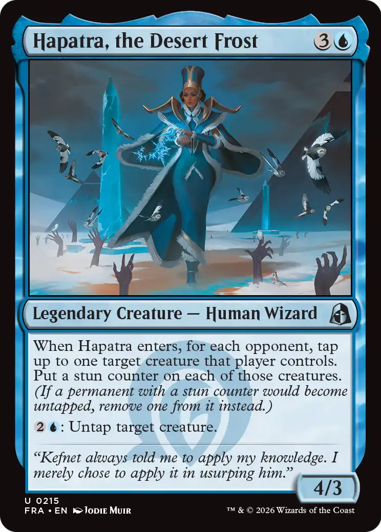Hapatra, the Desert Frost [Reality Fracture]