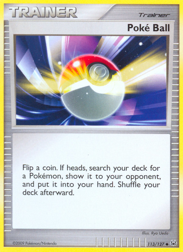 Poke Ball (113/127) [Platinum: Base Set]