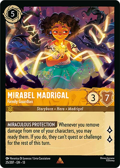 Mirabel Madrigal - Family Guardian (25/204) [Attack of the Vine!]