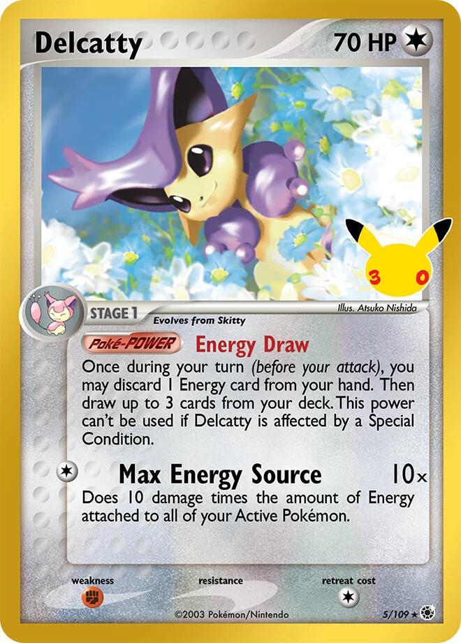 Delcatty (5/109) [Mega Evolution: 30th Celebration Classic Collection]